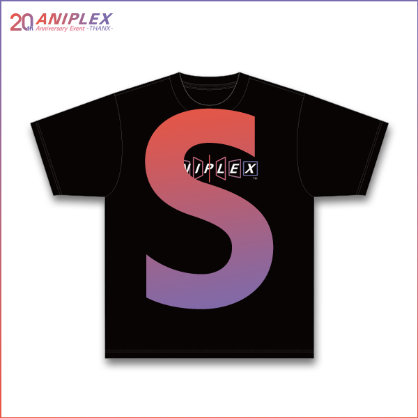 「ANIPLEX」ロゴTシャツ [BLACK][S-size]