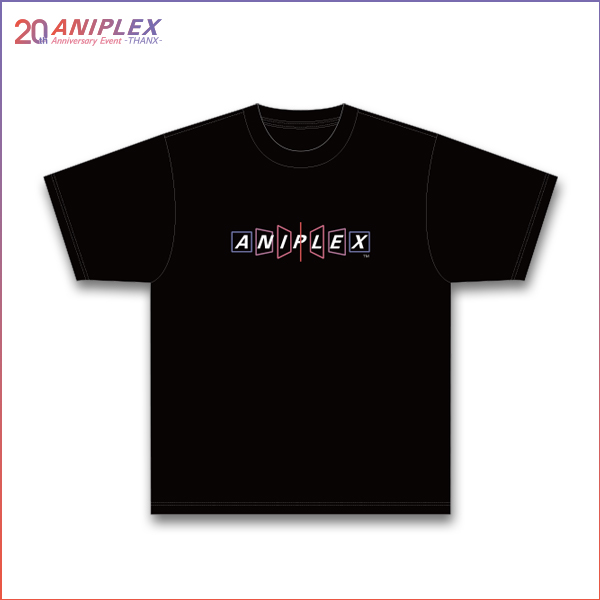 「ANIPLEX」ロゴTシャツ [BLACK]（4size）