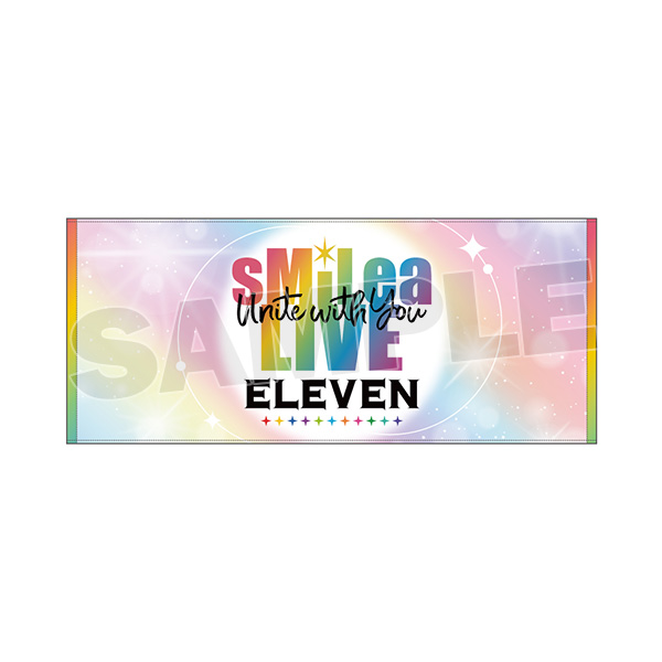 「sMiLea LIVE -Unite with You- ELEVEN」フェイスタオル