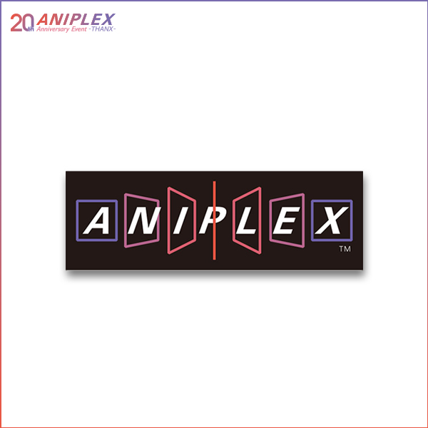 「ANIPLEX」ロゴステッカー [BLACK]