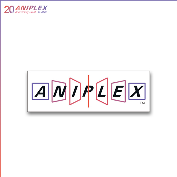 「ANIPLEX」ロゴステッカー [WHITE]
