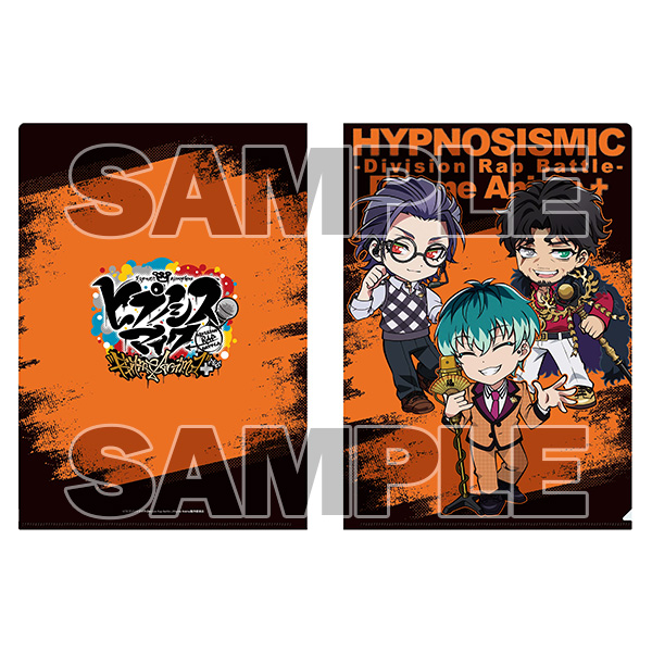 『ヒプノシスマイク-Division Rap Battle-』Rhyme Anima + デフォルメクリアファイル（マイクver.）（全6種）