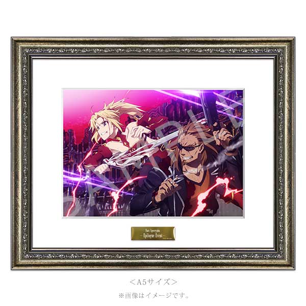 Fate Apocrypha Epilogue Event コンセプトアートキャラファイングラフ 赤のセイバー 獅子劫