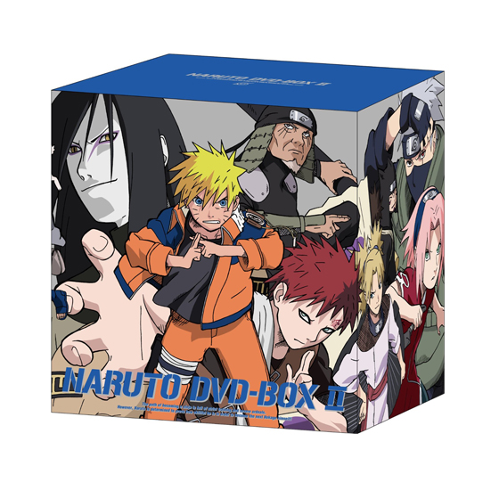 NARUTO～ナルト～ DVD-BOXセット（DVD40枚、CD3枚）